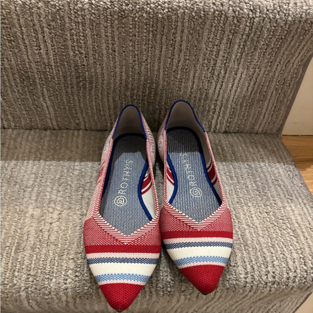 RARE Rothy’s varsity stripe points